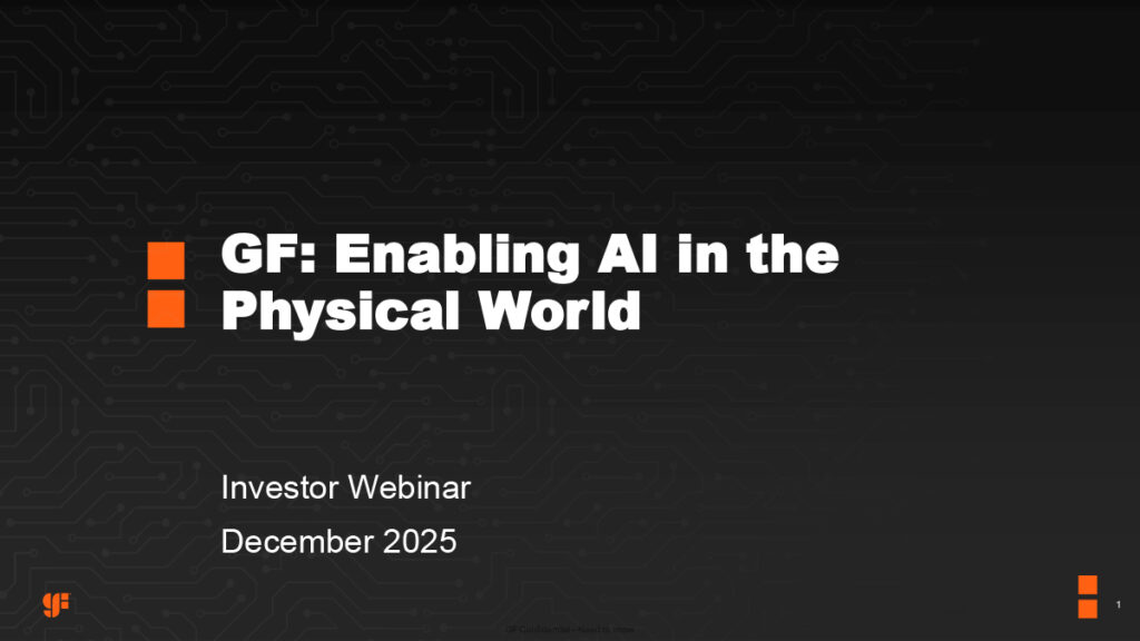 GF Enabling the Evolution of Edge to Physical AI