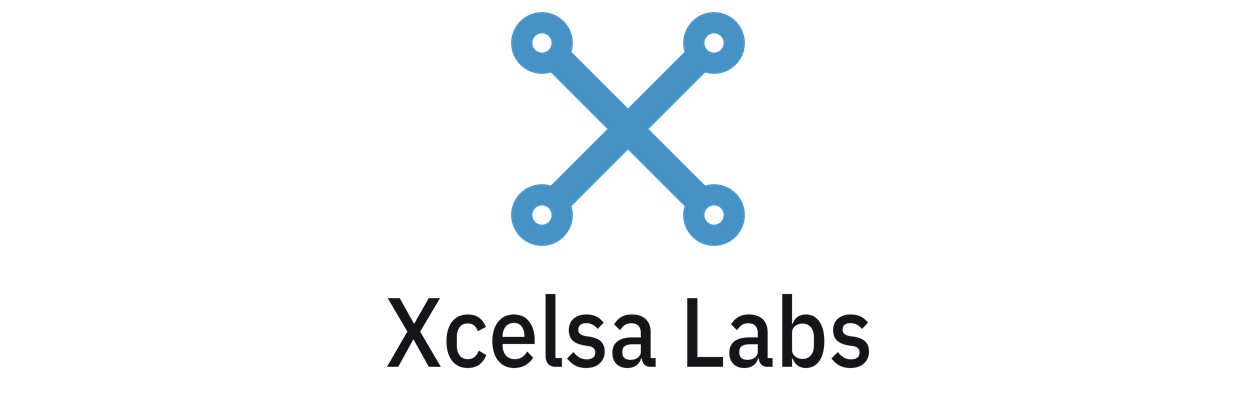 xcelsa labs logo lockup full