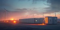 Largescale energy storage system with modular units and advanced